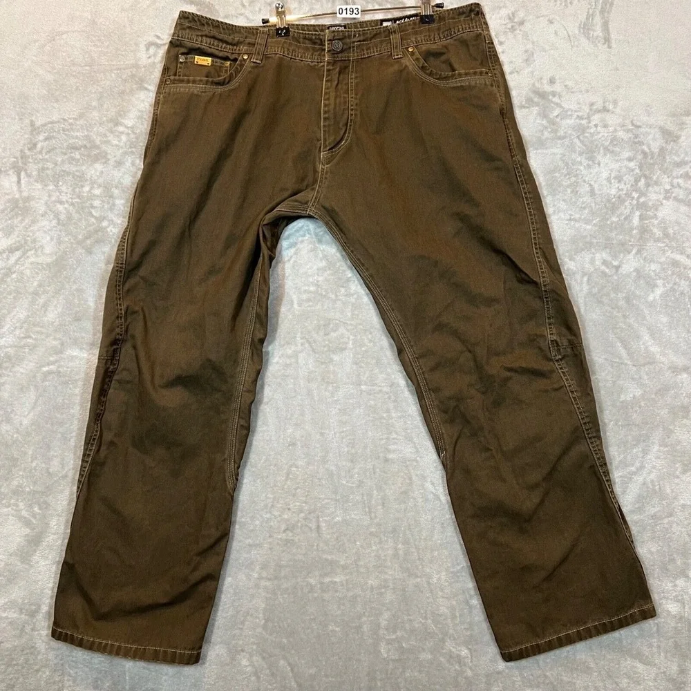 Kuhl Outkast Vintage Patina Dye Hiking Outdoor Pants Brown‎ Men's Size 40x30
